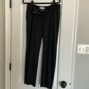 Black modern trouser pants from LOFT